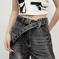 Studded Belt with Oversized Grommets - Angel's House of Design Co.