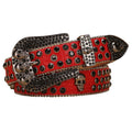Studded PU Leather Goth Western Belt - Angel's House of Design Co.