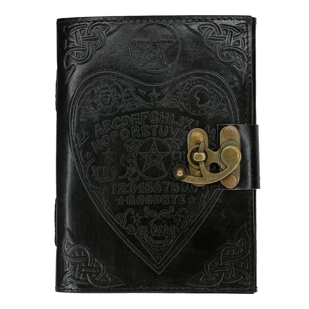 Talking Board Leather Journal - Angel's House of Design Co.