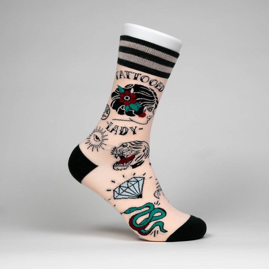 Tattooed Lady Socks - Angel's House of Design Co.
