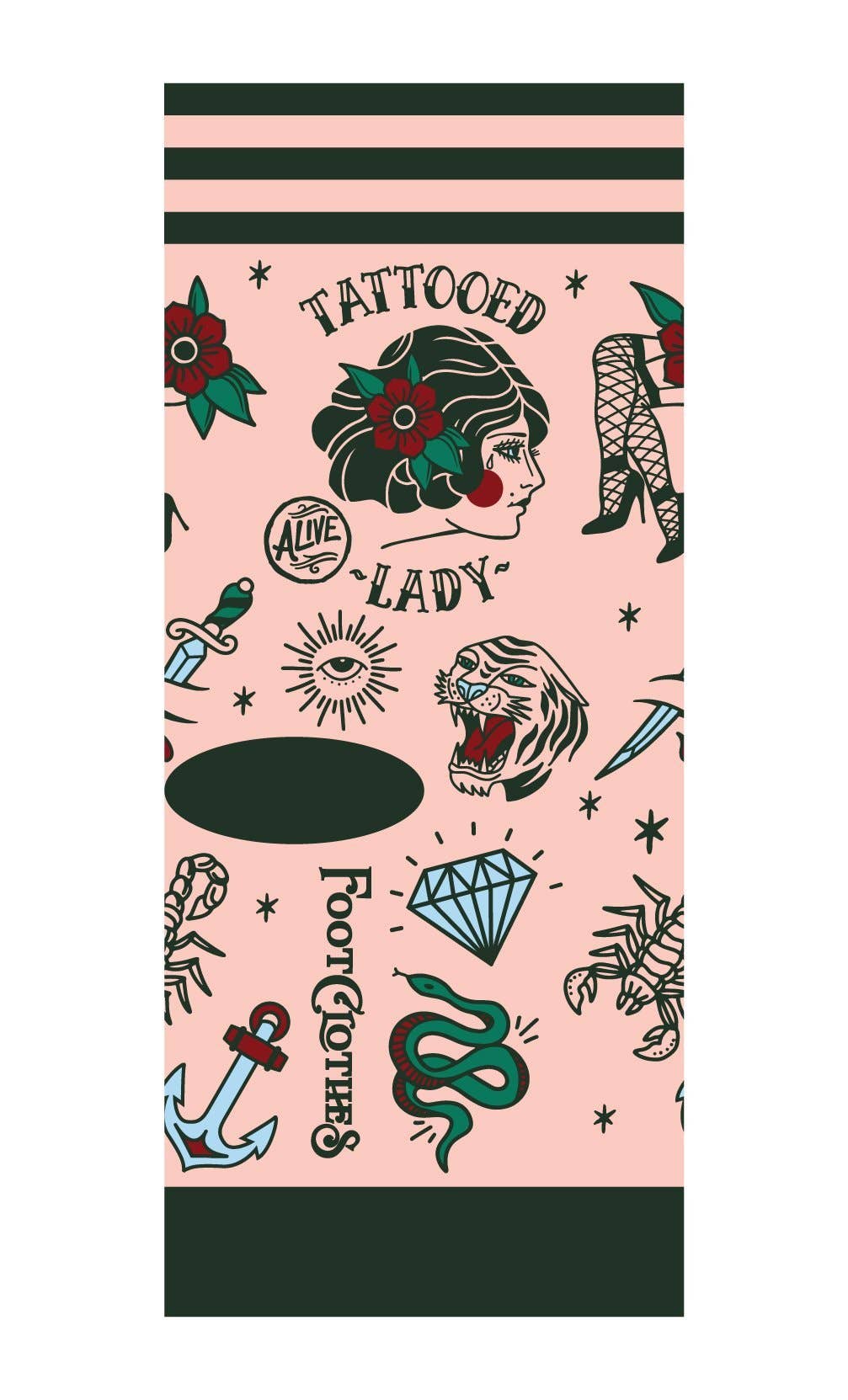 Tattooed Lady Socks - Angel's House of Design Co.