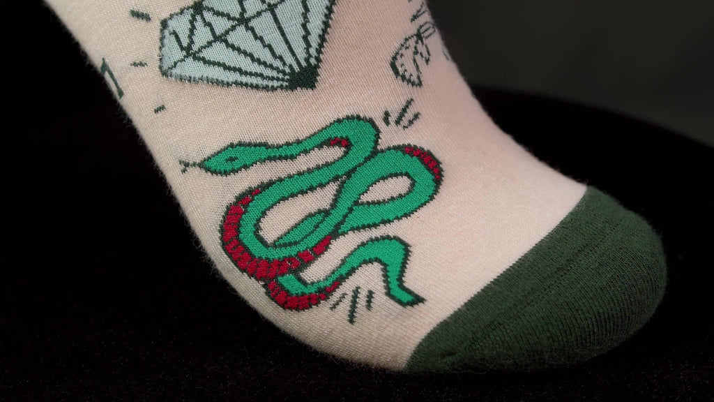 Tattooed Lady Socks - Angel's House of Design Co.