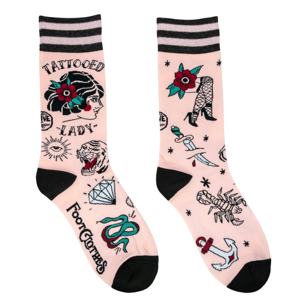 Tattooed Lady Socks - Angel's House of Design Co.