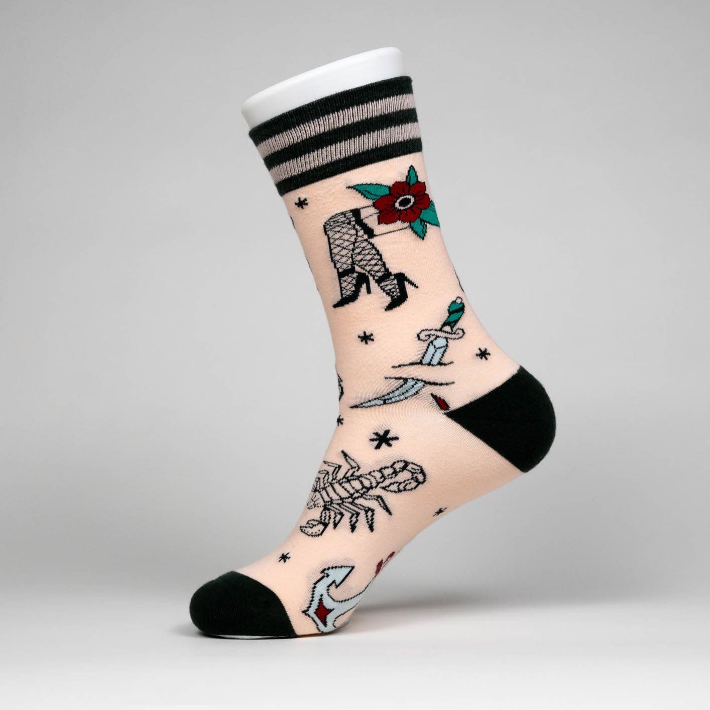 Tattooed Lady Socks - Angel's House of Design Co.