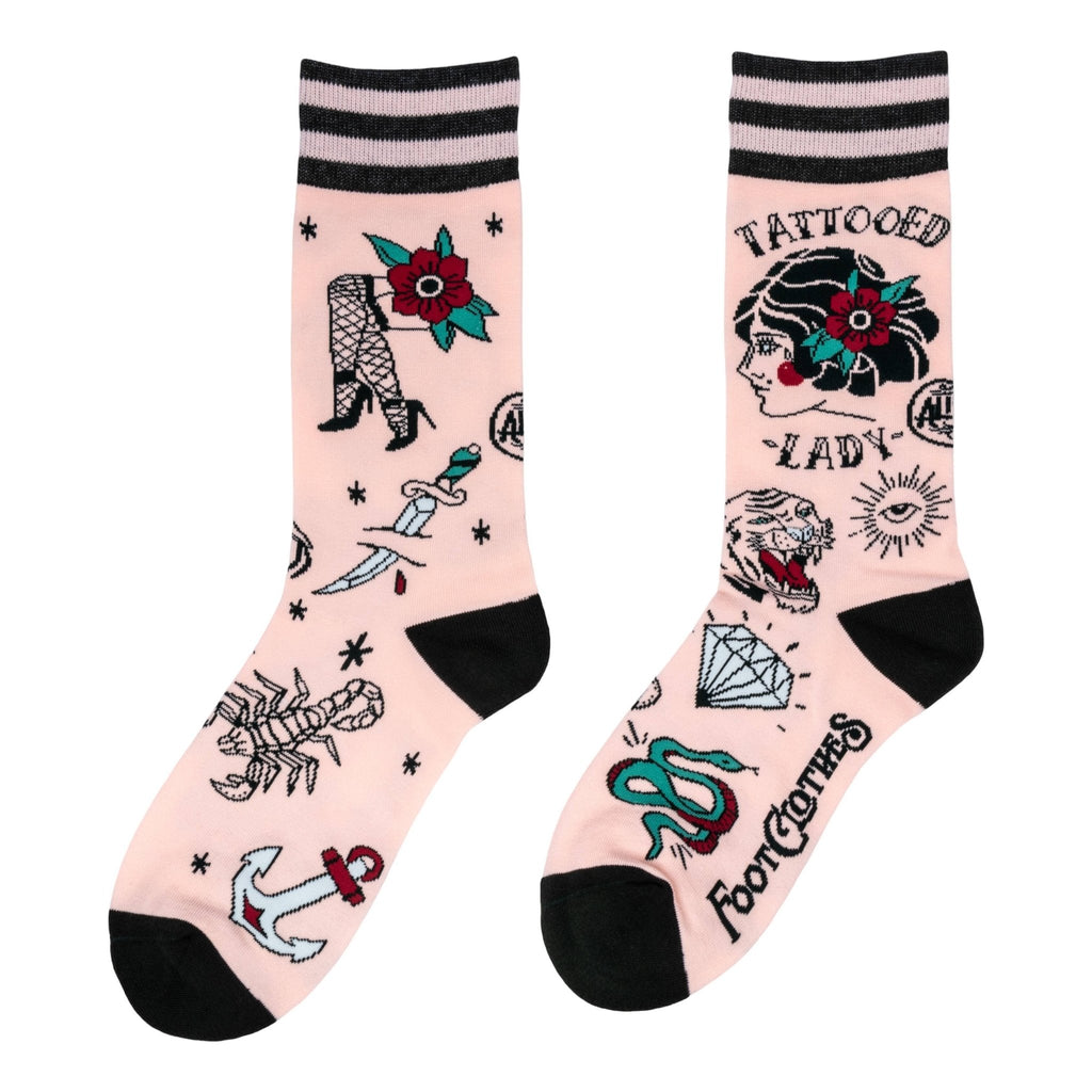 Tattooed Lady Socks - Angel's House of Design Co.