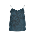 Teal Rose Window Camisole - Angel's House of Design Co.