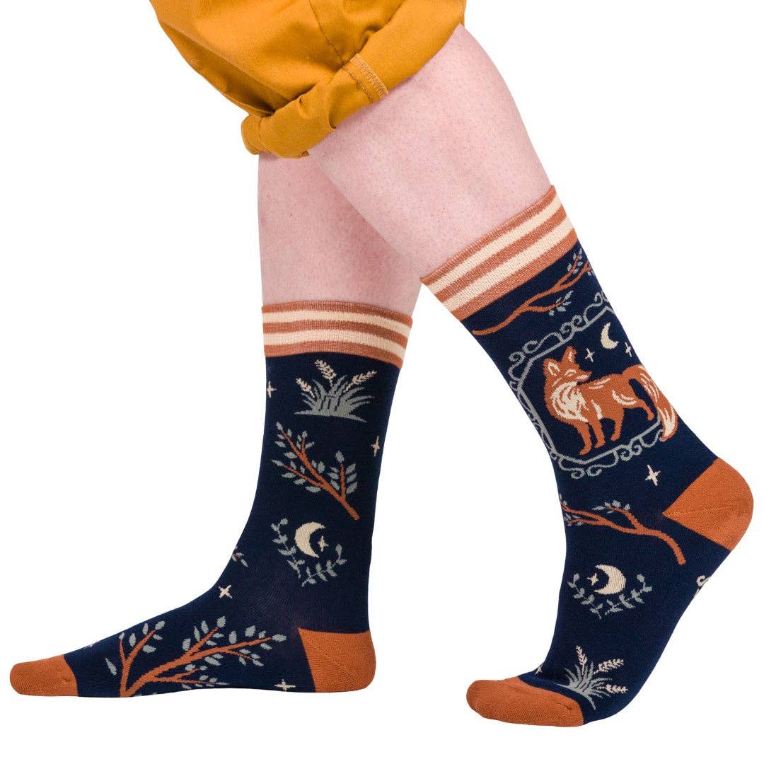 The Fox Crew Socks - Angel's House of Design Co.