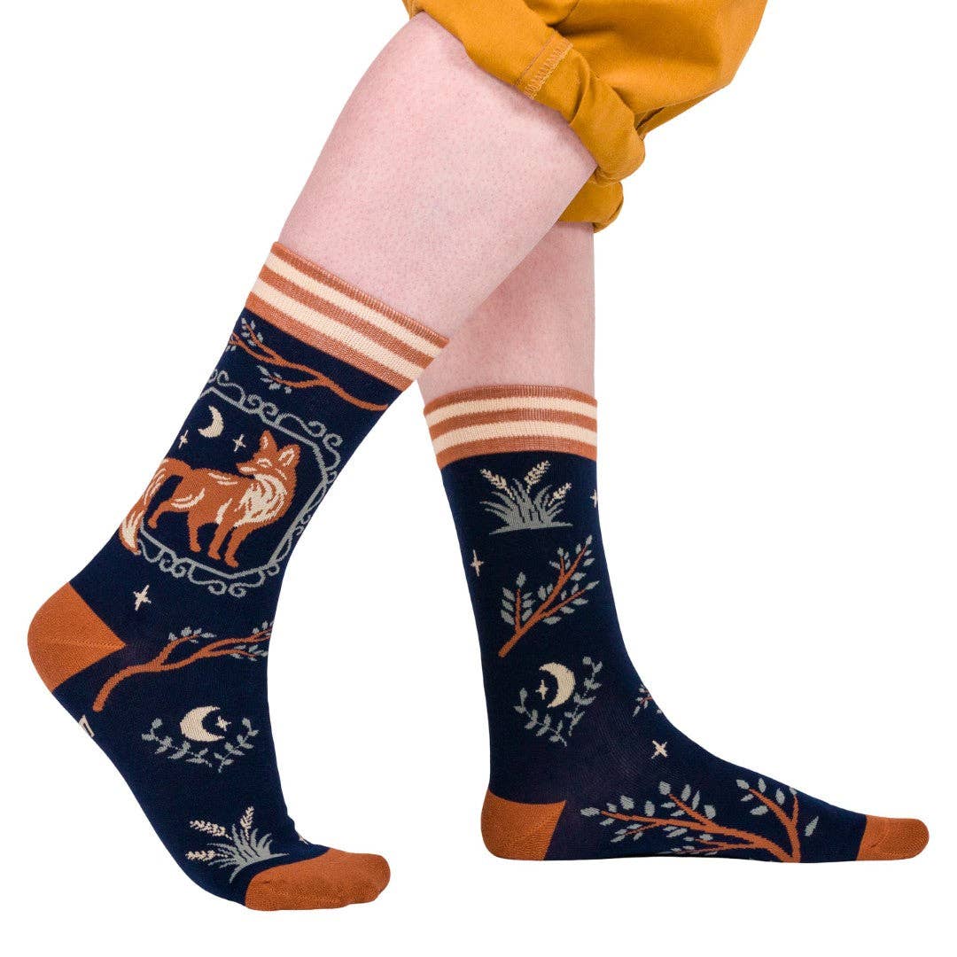 The Fox Crew Socks - Angel's House of Design Co.