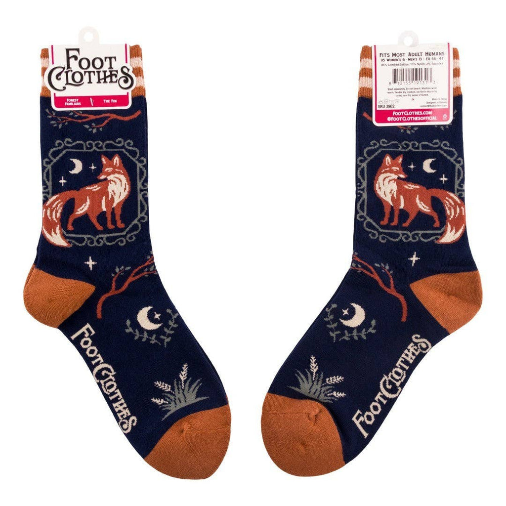The Fox Crew Socks - Angel's House of Design Co.
