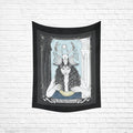 The High Priestess Tarot Art Cotton Linen Tapestry 30"x 40" - Angel's House of Design Co.