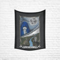The Moon Tarot Art Cotton Linen Tapestry 30"x 40" - Angel's House of Design Co.