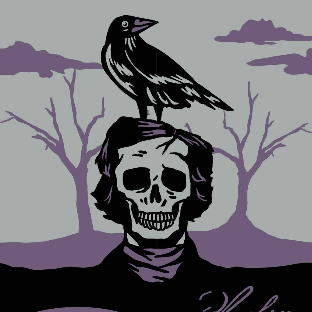 The Raven Poe Socks - Angel's House of Design Co.
