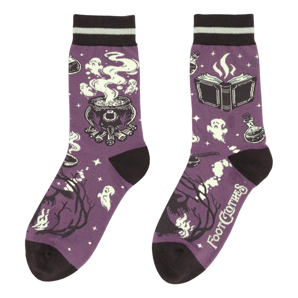 The Witching Hour Crew Socks - Angel's House of Design Co.