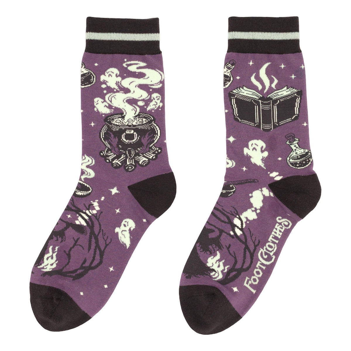The Witching Hour Crew Socks - Angel's House of Design Co.