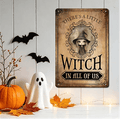 There's A Little Witch in All of Us Sign - Angel's House of Design Co.