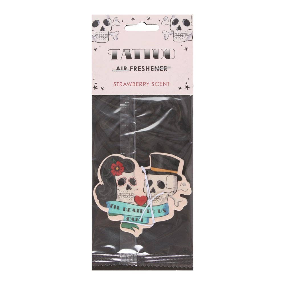 Til Death Strawberry Air Freshener - Angel's House of Design Co.