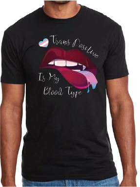 Trans Positive Tee - Angel's House of Design Co.