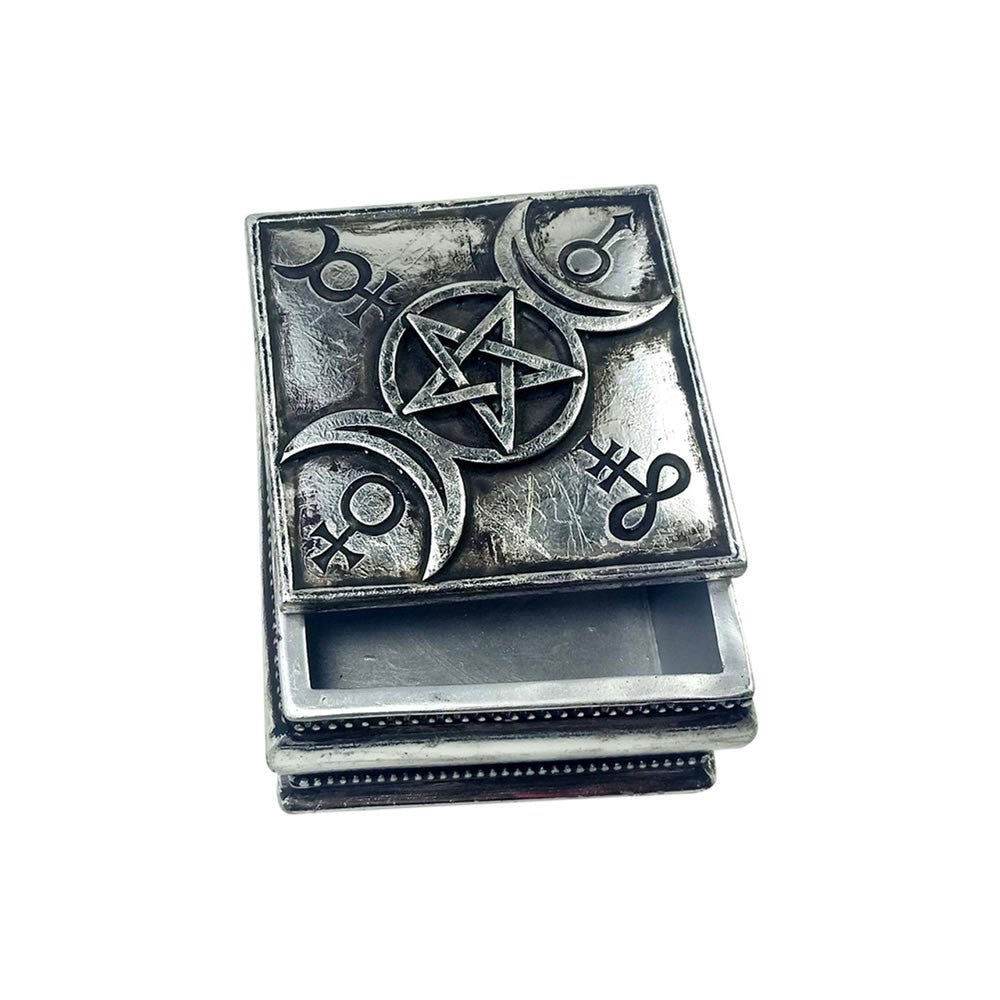 Triple Moon Trinket & Jewelry Pot - Angel's House of Design Co.