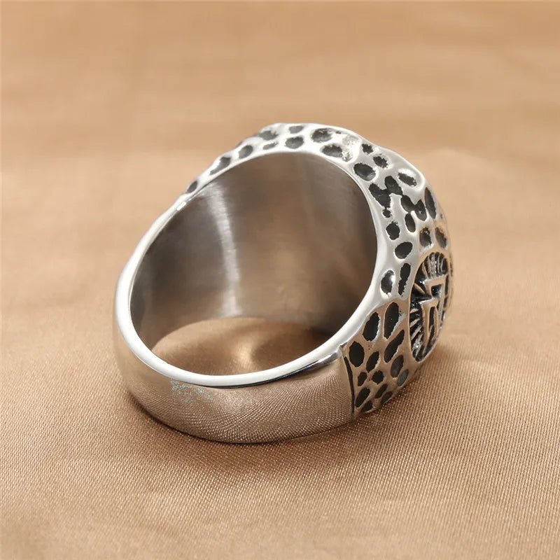 Valknut Titanium Steel Ring - Angel's House of Design Co.