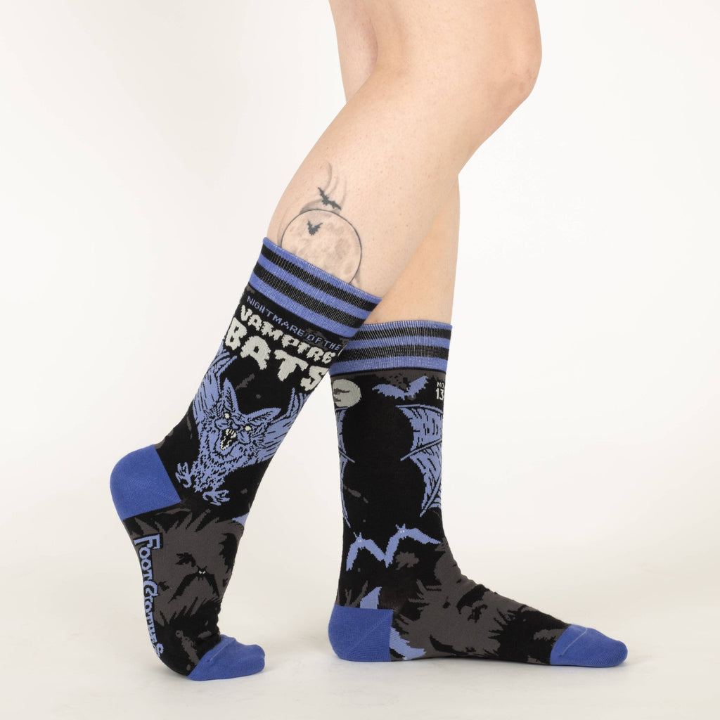 Vampire Bats Crew Socks - Angel's House of Design Co.