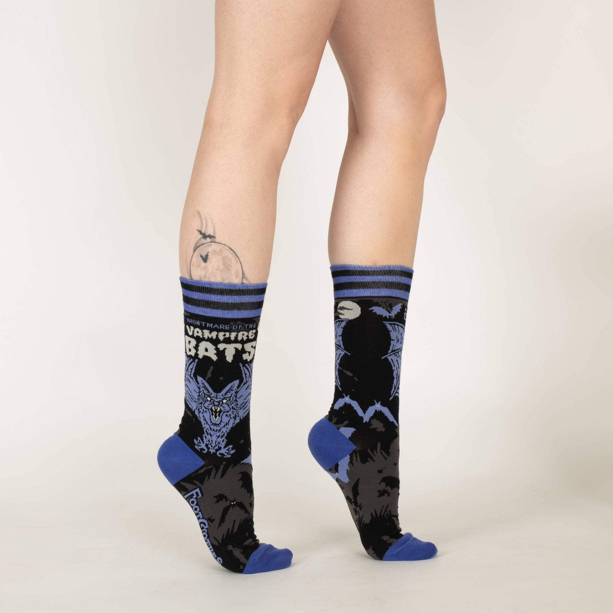 Vampire Bats Crew Socks - Angel's House of Design Co.