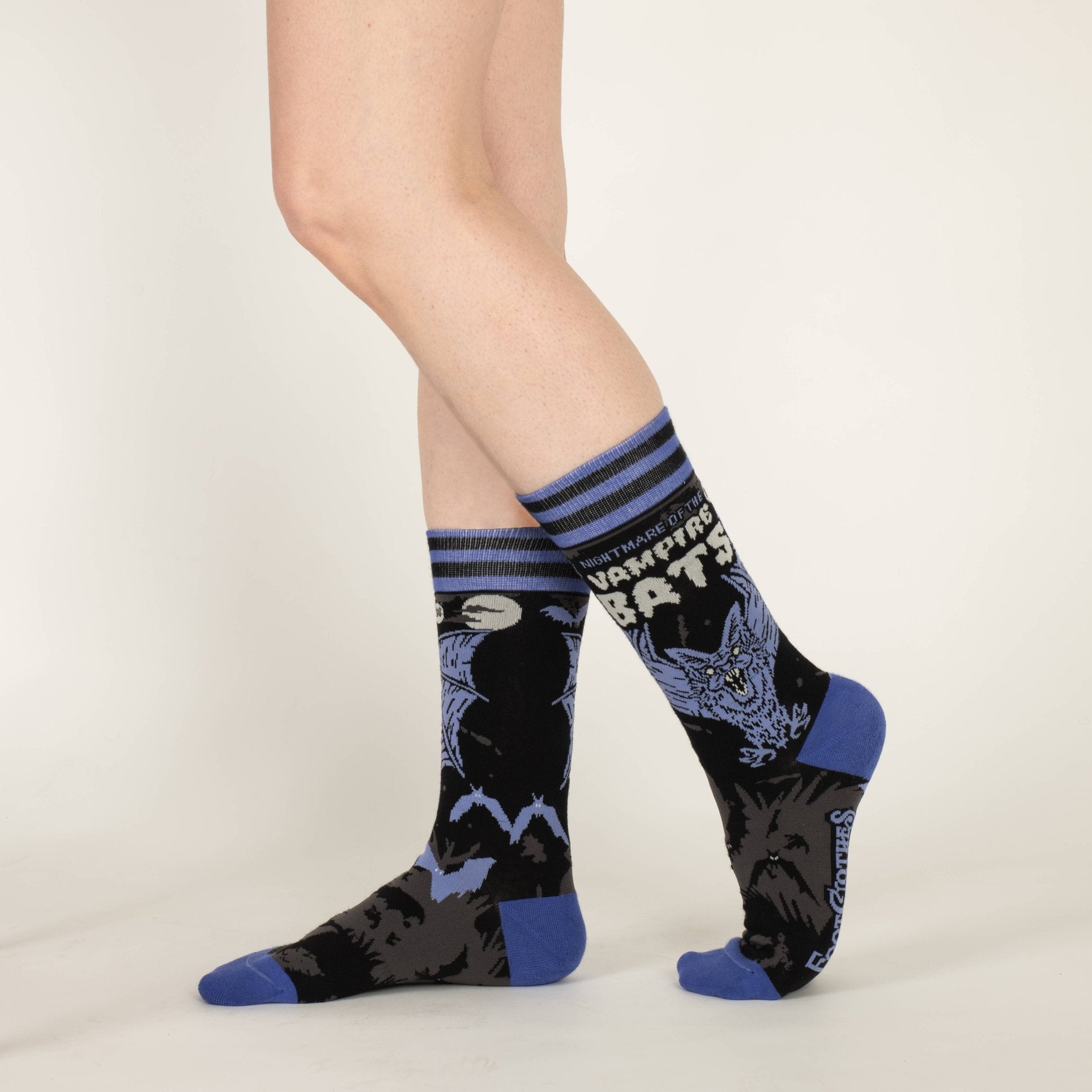 Vampire Bats Crew Socks - Angel's House of Design Co.