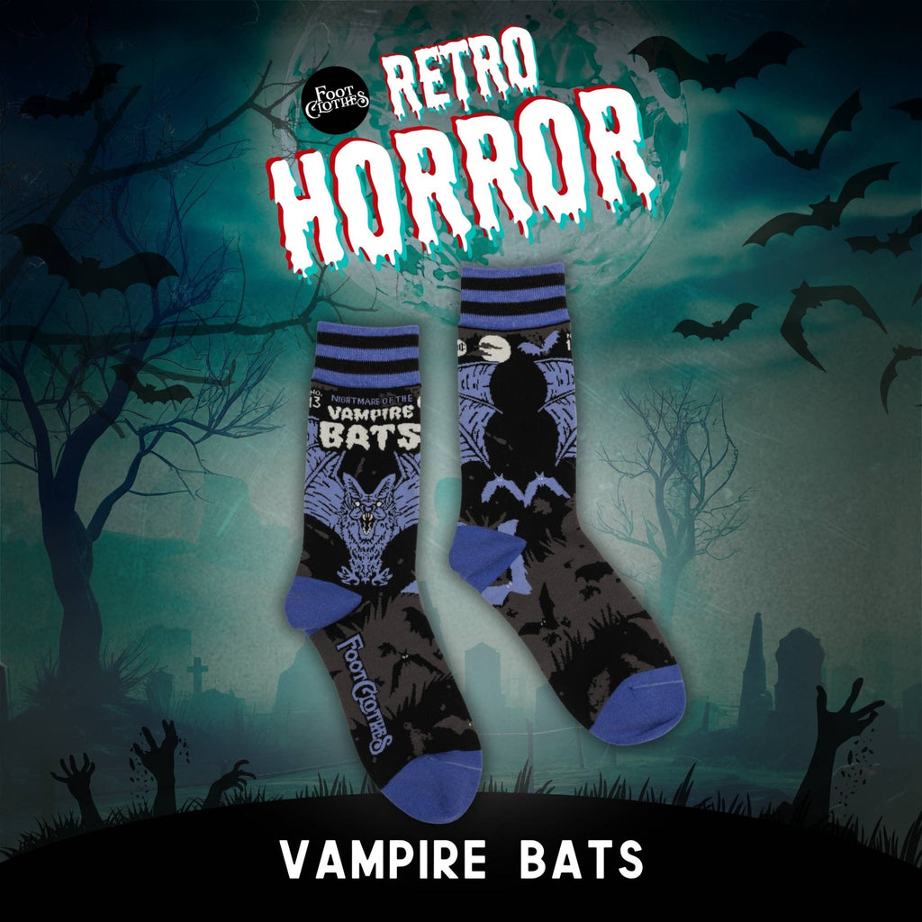 Vampire Bats Crew Socks - Angel's House of Design Co.