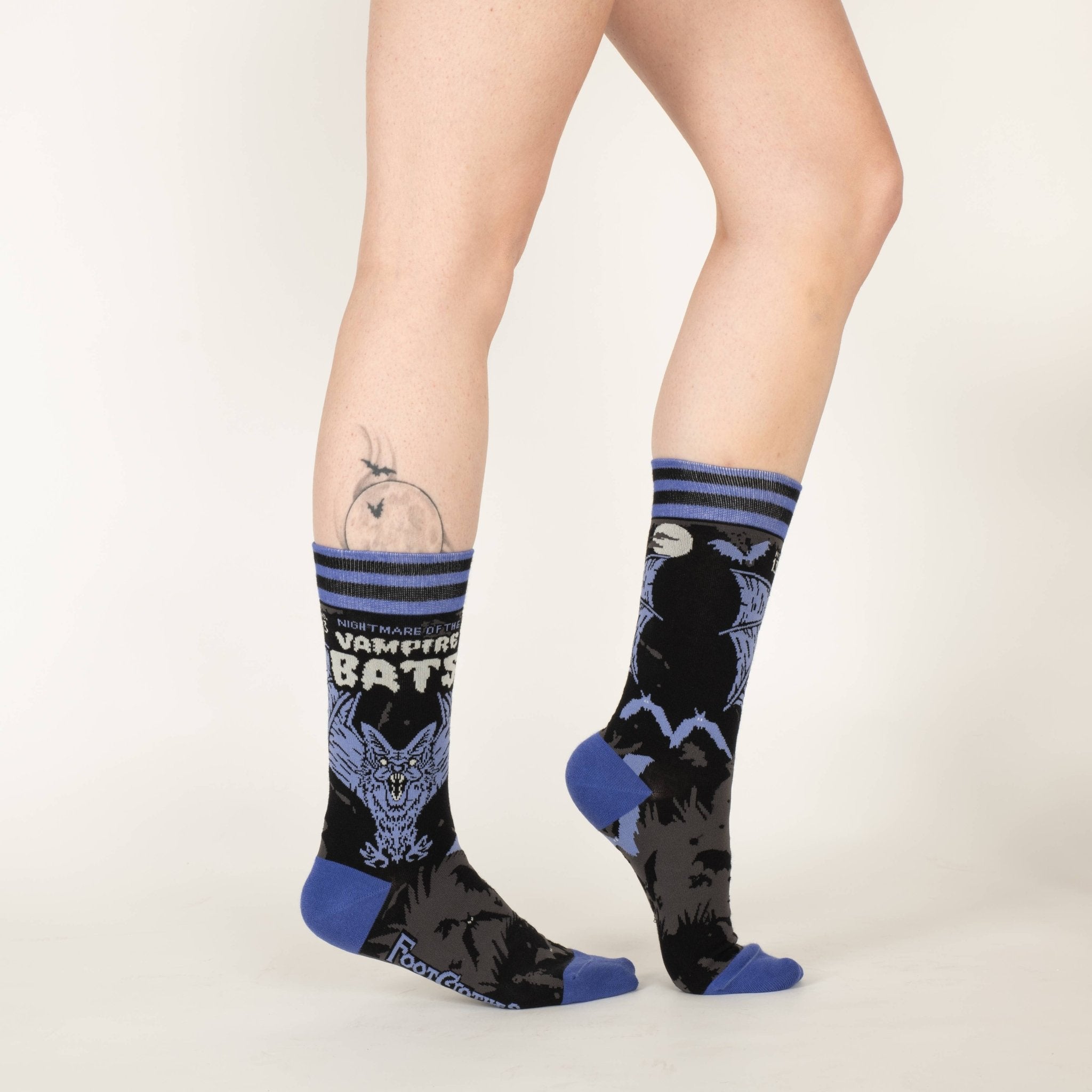 Vampire Bats Crew Socks - Angel's House of Design Co.