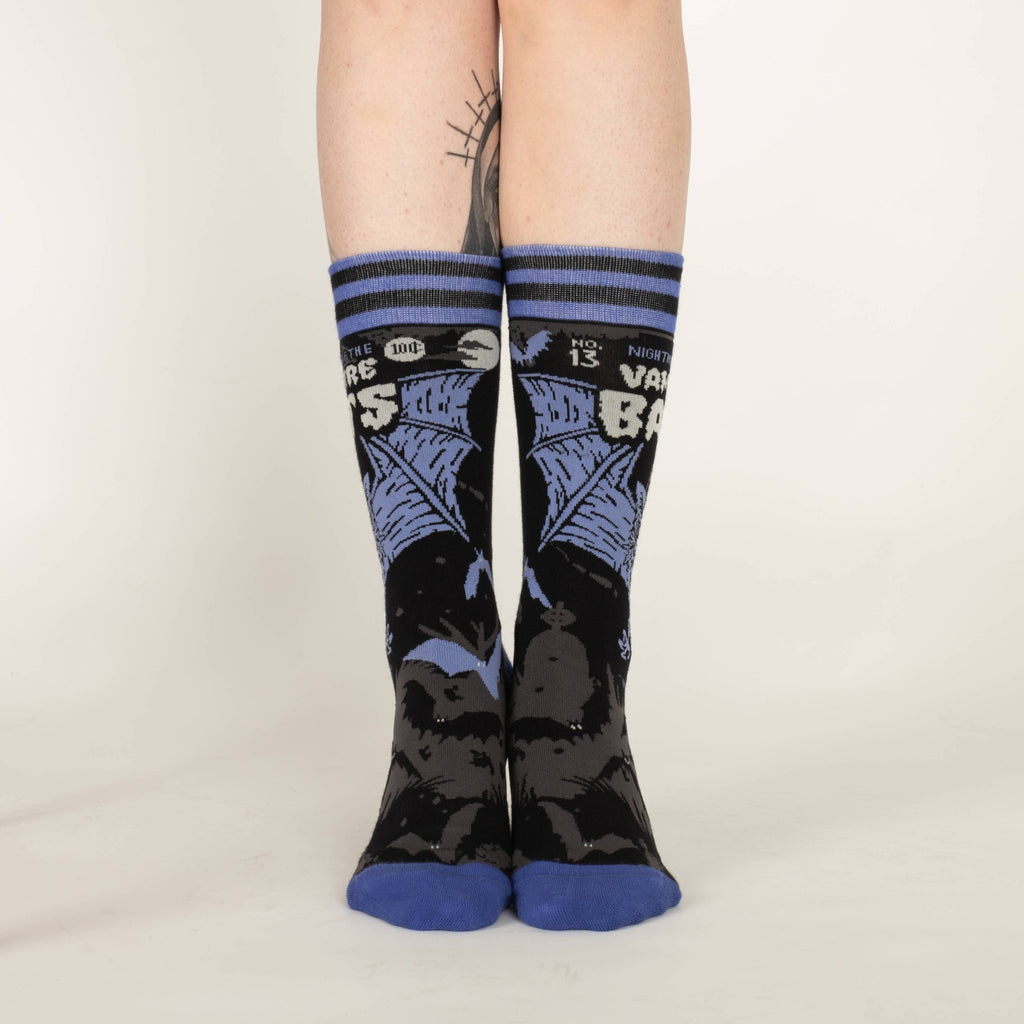 Vampire Bats Crew Socks - Angel's House of Design Co.