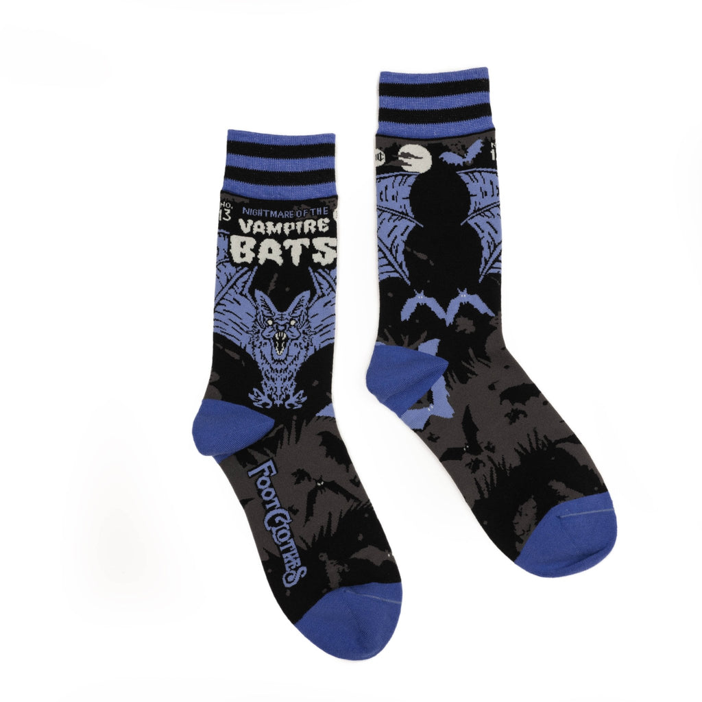 Vampire Bats Crew Socks - Angel's House of Design Co.