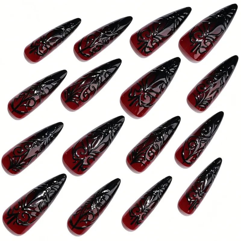 Vampire Nail Set - Angel's House of Design Co.