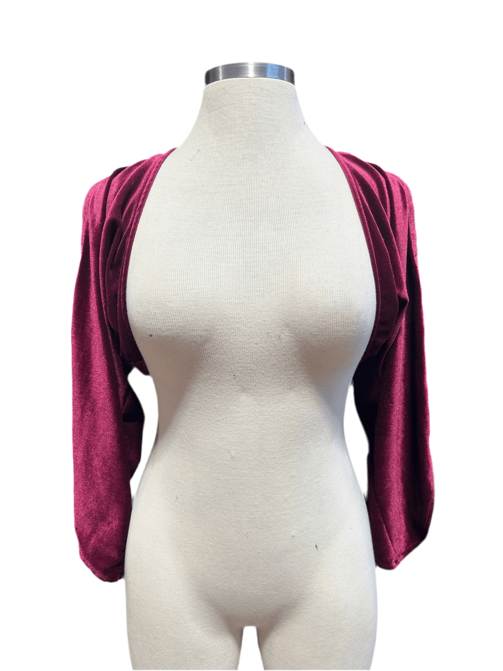 Vampire Shrug Plus Size Plum - Angel's House of Design Co.