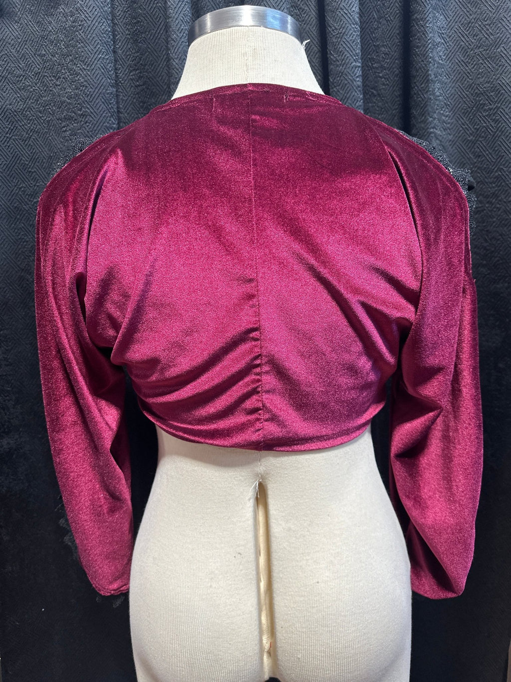 Vampire Shrug Plus Size Plum - Angel's House of Design Co.