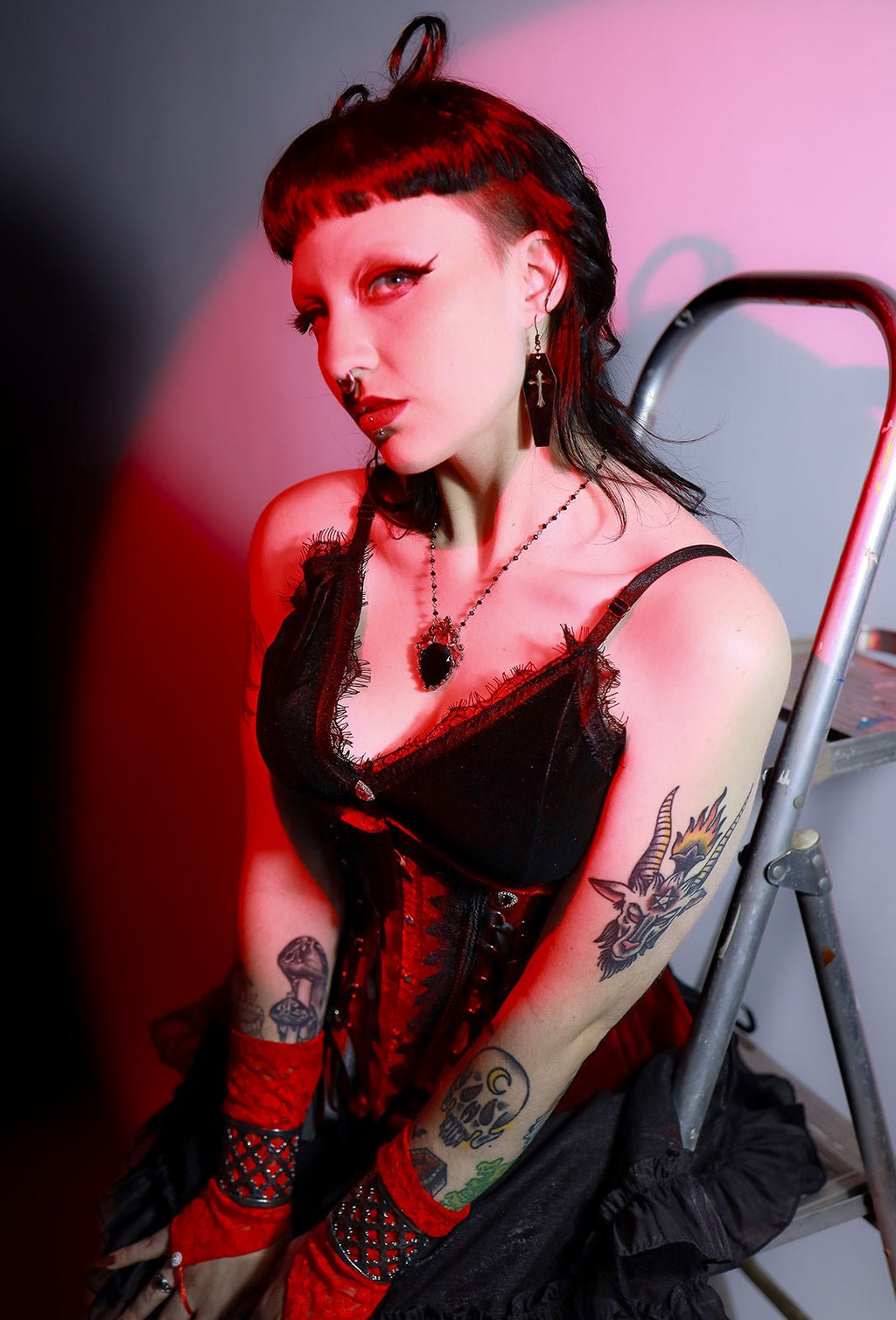 Velvet Bloodlust Bralette - Angel's House of Design Co.