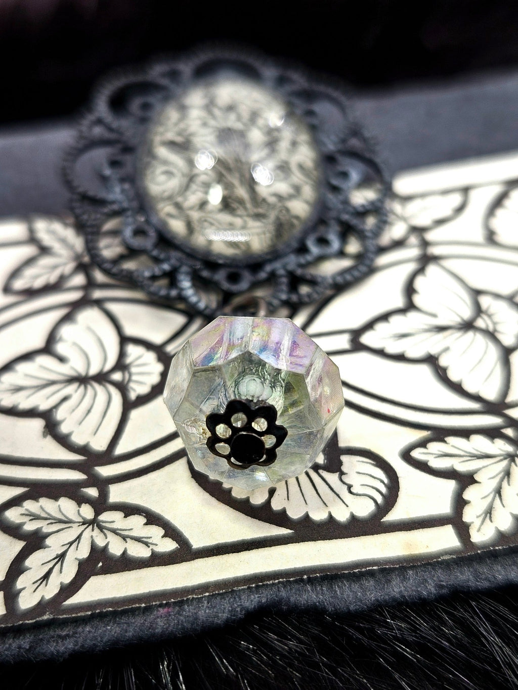 Victorian Secrets Brooch/Pin by Boneafide Arts - Angel's House of Design Co.