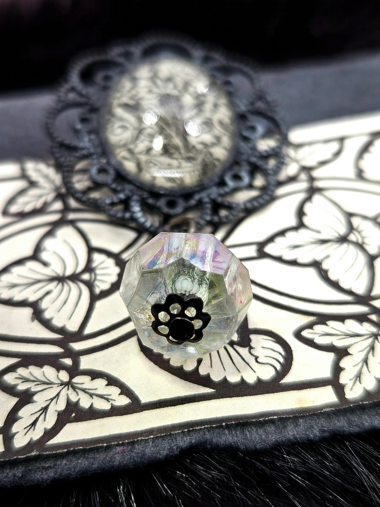 Victorian Secrets Brooch/Pin by Boneafide Arts - Angel's House of Design Co.