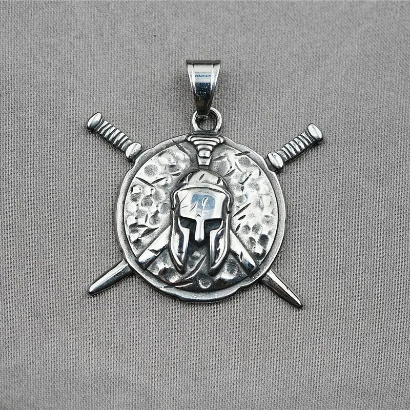 Viking Sheild Necklace - Angel's House of Design Co.