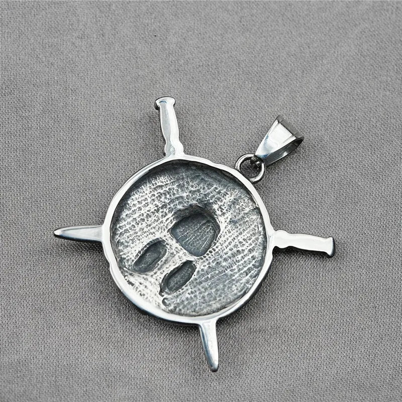Viking Sheild Necklace - Angel's House of Design Co.