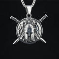 Viking Sheild Necklace - Angel's House of Design Co.