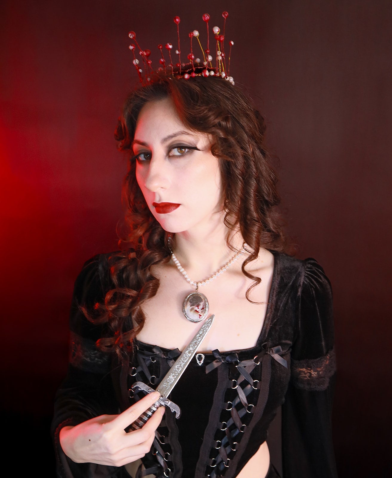 Vintage Bloody Locket by Bone A Fide Arts - Angel's House of Design Co.