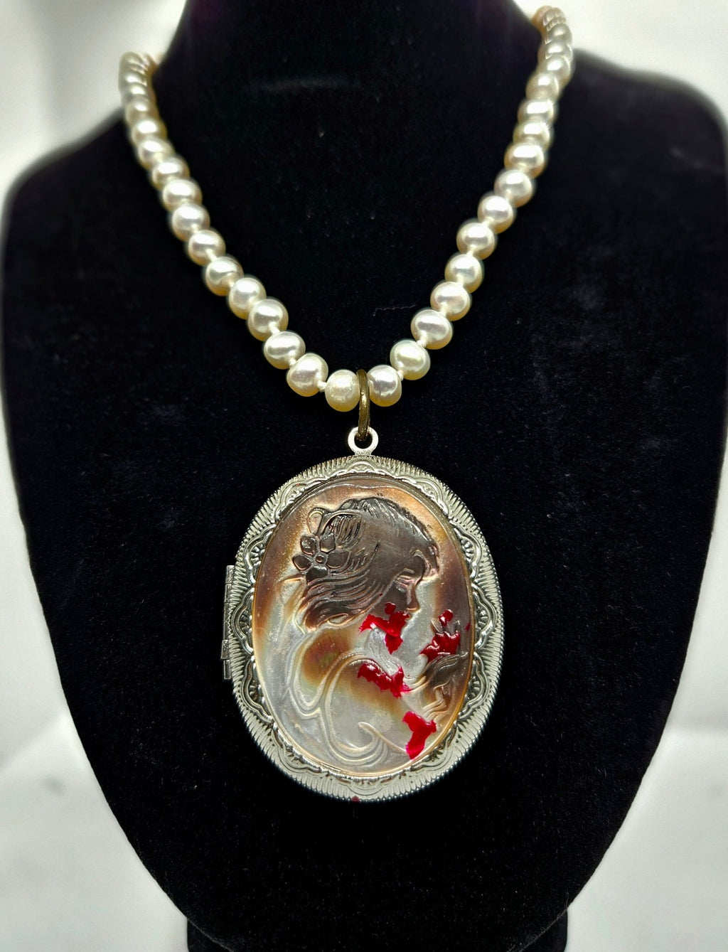 Vintage Bloody Locket by Boneafide Arts - Angel's House of Design Co.