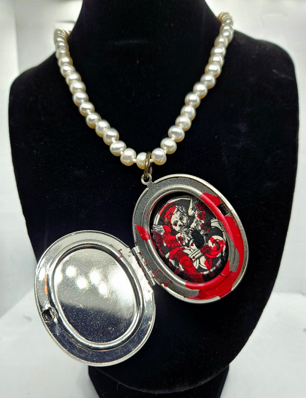 Vintage Bloody Locket by Boneafide Arts - Angel's House of Design Co.