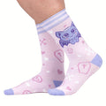 Widdle Bat Guy Crew Socks - Angel's House of Design Co.