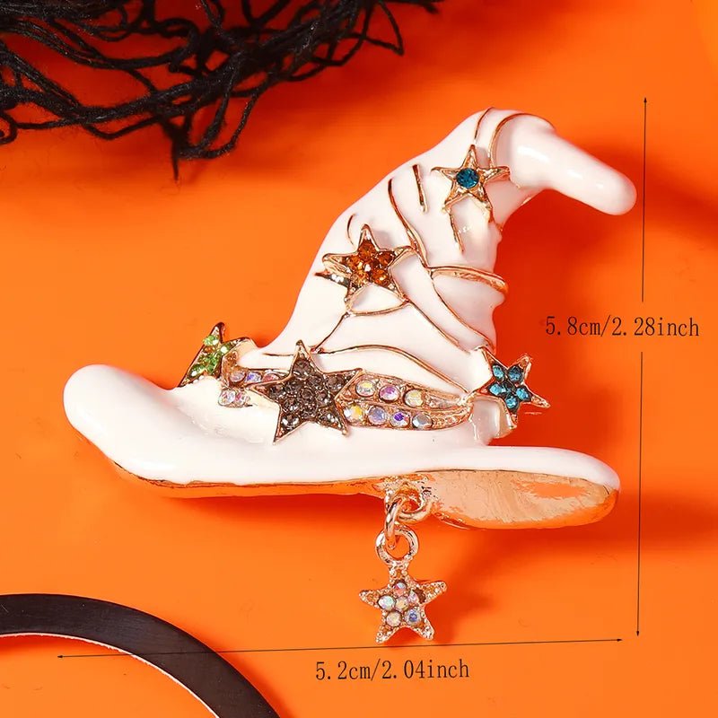 Witch Hat Pin/Brooch - Angel's House of Design Co.