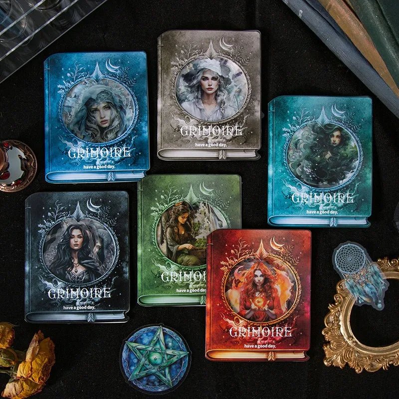 Witchy Grimoire Sticker Book - Angel's House of Design Co.